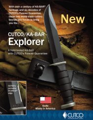 Buy the Cutco No. 1722 Butcher Knife w/ Brown Handle