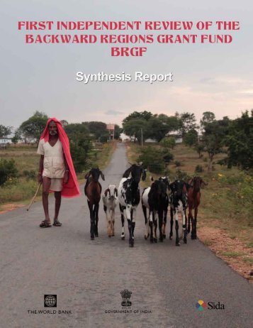 BRGF expenditures - National Institute of Rural Development