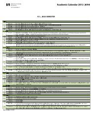 Preliminary Academic Calendar 2007-2008