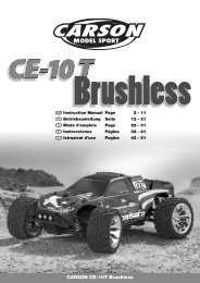 CARSON CE-10T Brushless - Tamiya