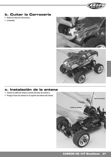 CARSON CE-10T Brushless - Tamiya