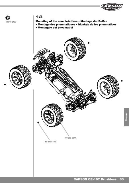 CARSON CE-10T Brushless - Tamiya