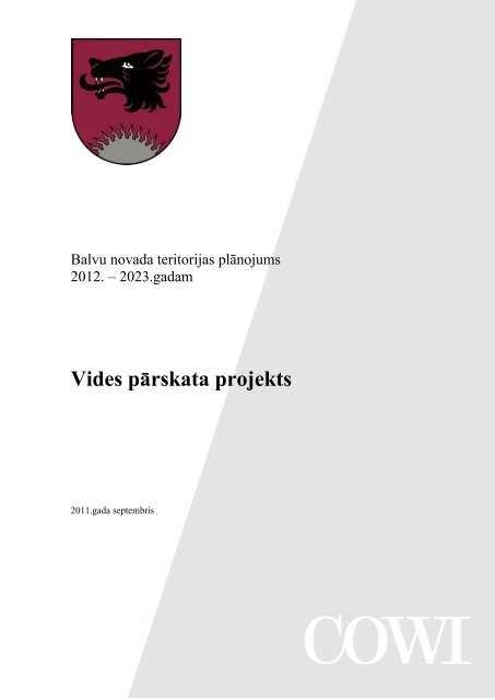 Vides pÄrskata projekts - Balvi