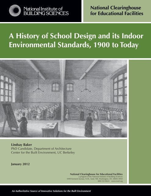 A History of School Design and its Indoor - National Clearinghouse ...