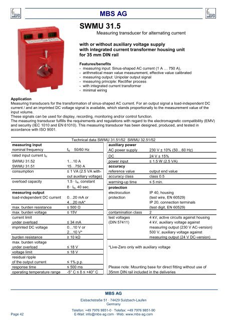 SWMU 31.5 - Mbs-ag.com