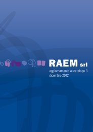 aggiornamento al catalogo 3 dicembre 2012 - Raemsrl.it