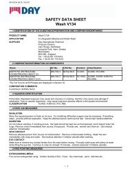 SAFETY DATA SHEET Wash V134 - Offset Supplies