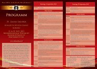 Programm der Jalsa Salana als PDF - Ahmadiyya Muslim Jamaat ...