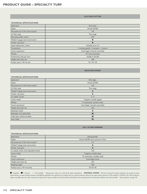 HUSQVARNA PRODUCT RANGE - Husqvarna Group