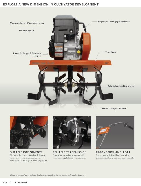 HUSQVARNA PRODUCT RANGE - Husqvarna Group