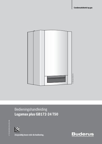 Bedieningshandleiding Logamax plus GB172-24 T50