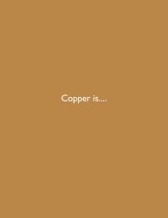 download Copper Is... PDF - Copper Development Association