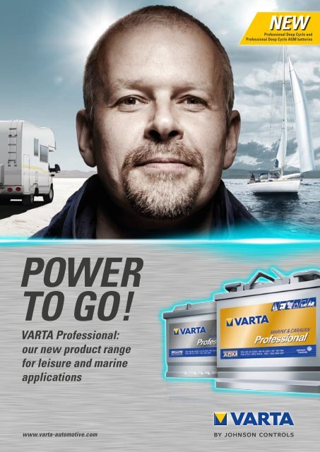 VArTA Professional: our new product range for leisure and marine ...
