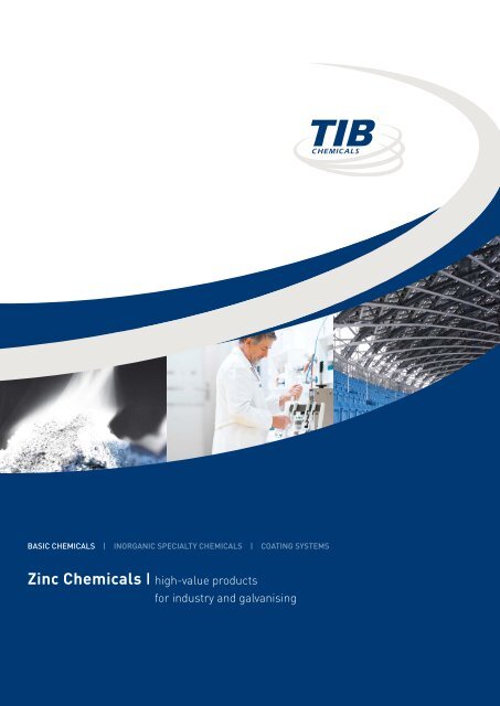 Zinc Chemicals | high-value products for ... - TIB Chemicals AG