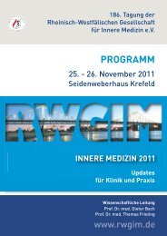 innere medizin 2011 programm - My Medical Education