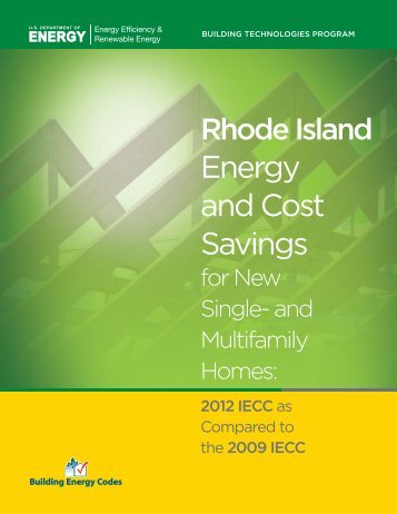 Rhode Island - Building Energy Codes