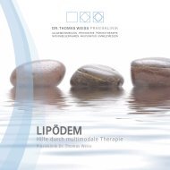 Lipödem - Dr. Thomas Weiss