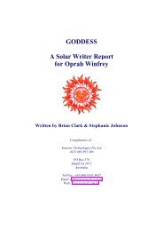 Solar Writer - Goddess - Esoteric Technologies