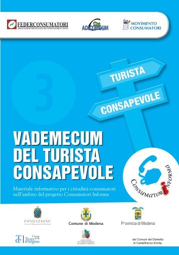 VADEMECUM DEL TURISTA CONSAPEVOLE - SOS Turista