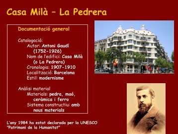 Casa MilÃ  (o La Pedrera) - Lleida Participa