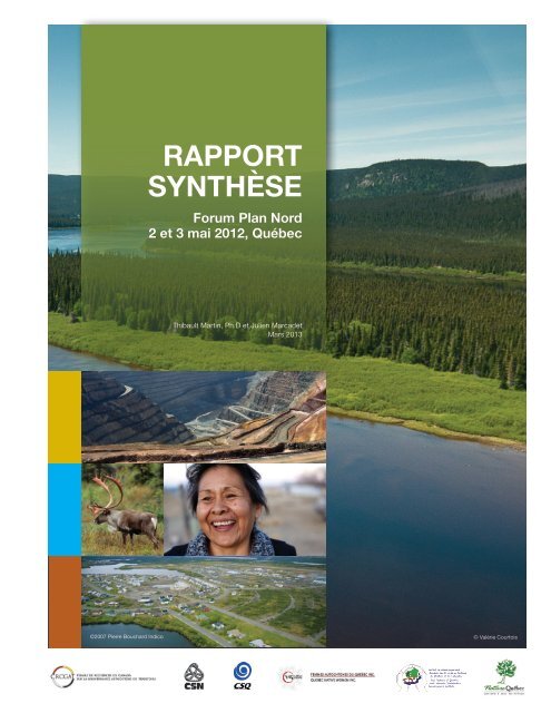 RAPPORT SYNTHÈSE - Forum plan nord