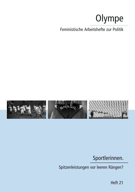 Sportlerinnen. Spitzenleistungen vor leeren Rängen?