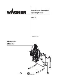 Mixing unit ZIP52 2K - Wagner