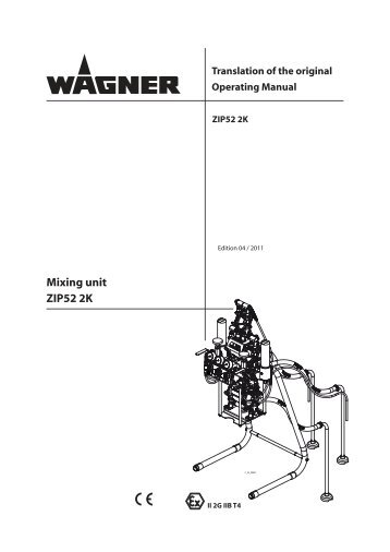 Mixing unit ZIP52 2K - Wagner