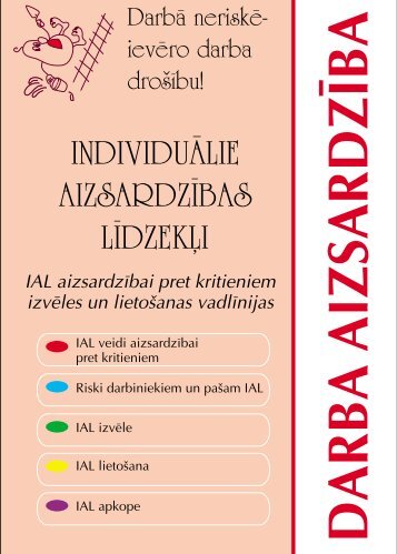 IndividuÄlo aizsardzÄ«bas lÄ«dzekÄ¼u aizsardzÄ«bai pret kritieniem izvÄles ...