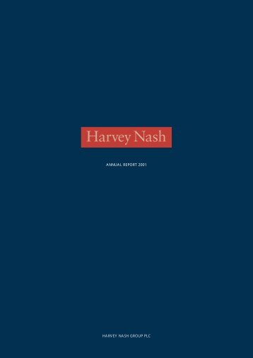 Annual Report & Accounts 2001 - Harvey Nash