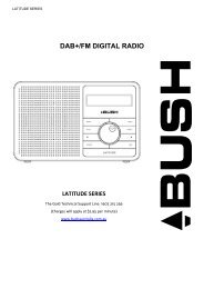 dab+/fm digital radio latitude series - Bush Australia