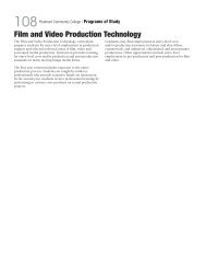 Film and Video Production Technology - Piedmont Community ...