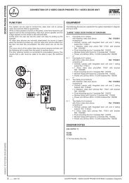 basic system diagrams door phone systems function ... - Dialog-Urmet