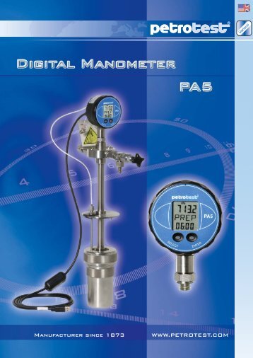 Digital Manometer PA5