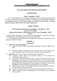 University Act 1987 & Statutes - Swami Keshwanand Rajasthan ...