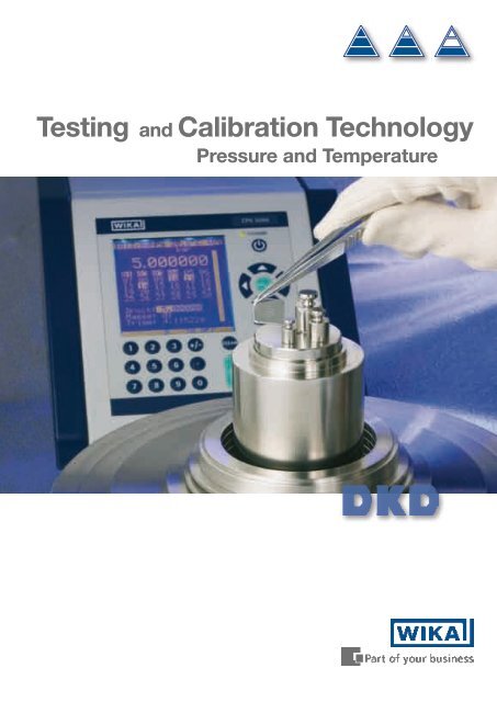 Testing and Calibration Technology - Svenska Industri Instrument SINI