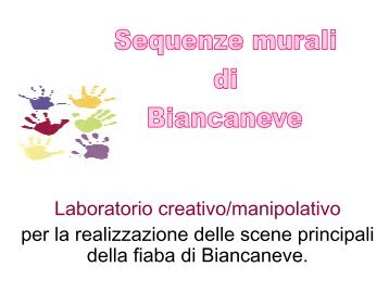 Sequenze murali di Biancaneve