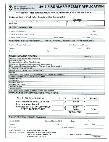 City Of Pittsburgh Building Permit Application City Of Pittsburgh Building Permit Application