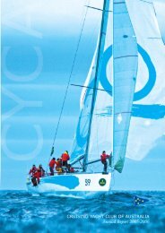 2005/6 Annual Report - Cruising Yacht Club of Australia