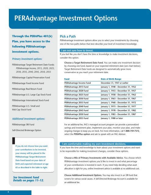 Information - Colorado PERA