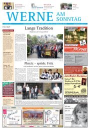 Zeitung Fur Werne Stockum Horst Werne Am Sonntag