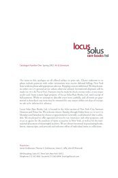 locus solus-text-final disk - Locus Solus Rare Books