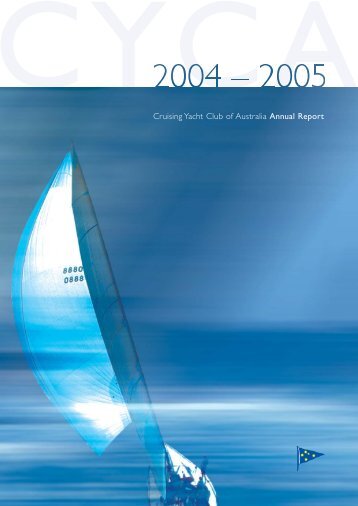 2004/5 Annual Report - Cruising Yacht Club of Australia