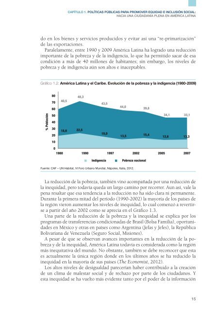 equidad e inclusiÃ³n social en amÃ©rica latina - Publicaciones - CAF