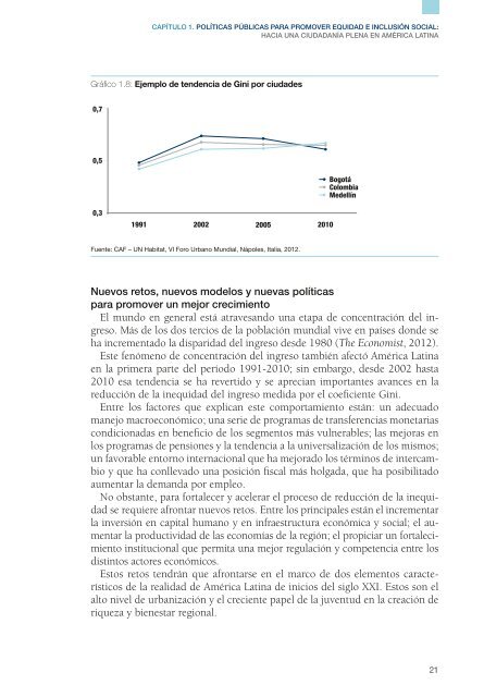 equidad e inclusiÃ³n social en amÃ©rica latina - Publicaciones - CAF