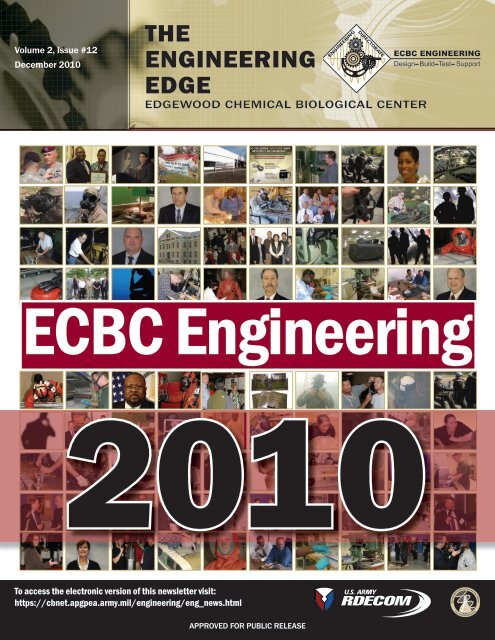 the engineering edge - Edgewood Chemical Biological Center - U.S. ...