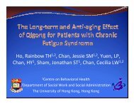 The Long-Term and Anti-aging Effects of Qigong on Patients with ...