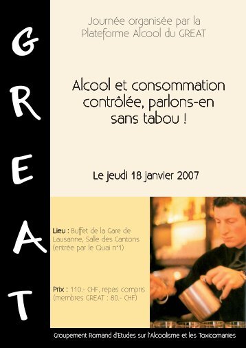 Alcool et consommation contrÃ´lÃ©e, parlons-en sans ... - Prevention.ch