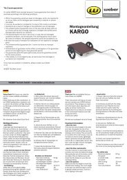 KARGO-Montageanleitung (PDF) - Weber Products