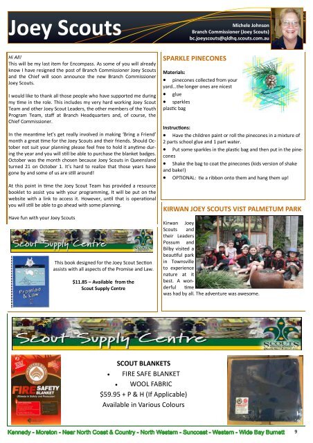 Issue 35 OCTOBER 2011 - Scouts Queensland